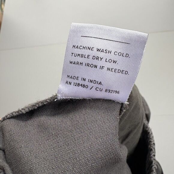 Pact Twill Canvas Shorts LOT of 2 Men’s Large 100% Organic Cotton Tan Gray - Picture 10 of 15